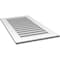 Ekena Millwork Vertical Surface Mount PVC Gable Vent: Functional, w/ 3-1/2"W x 1"P Standard Frame, 22"W x 40"H GVPVE22X4001SF - alternate 2